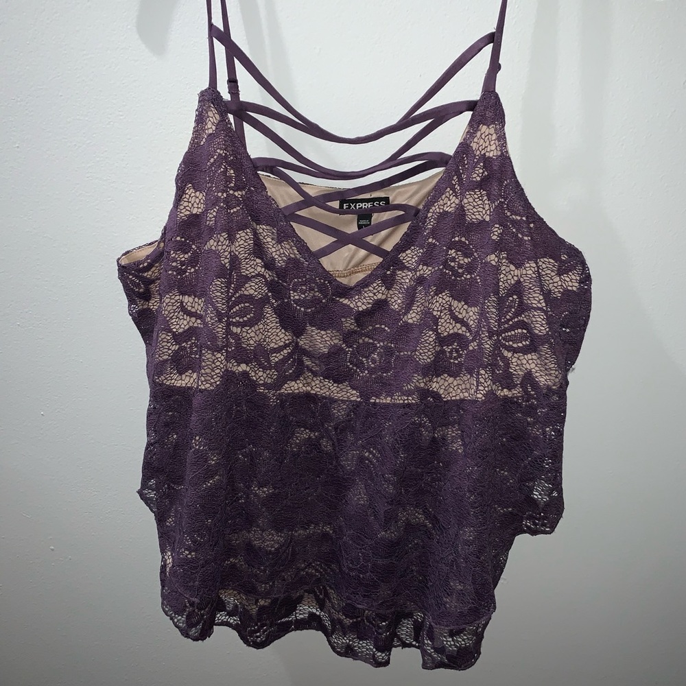 Express Lace Tank Top